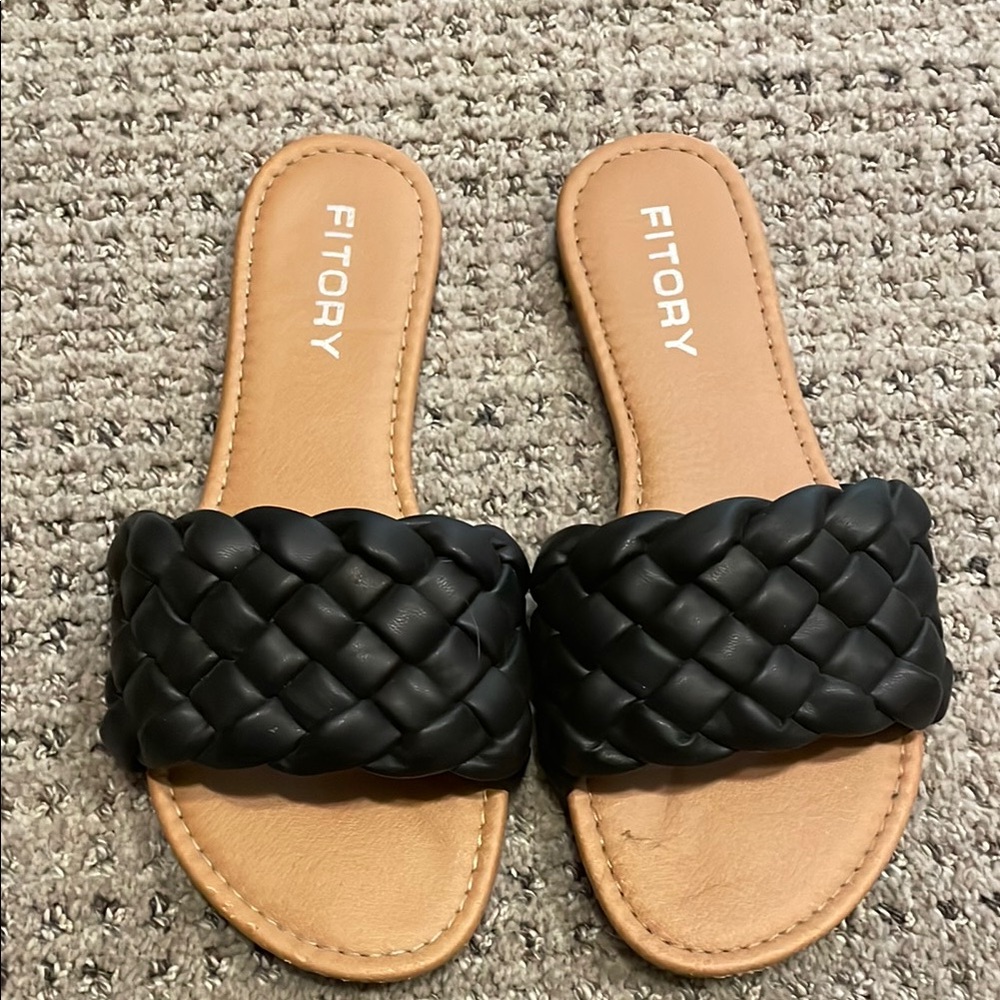 Quilted Sandals